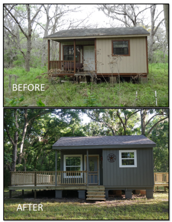 home repair before and after